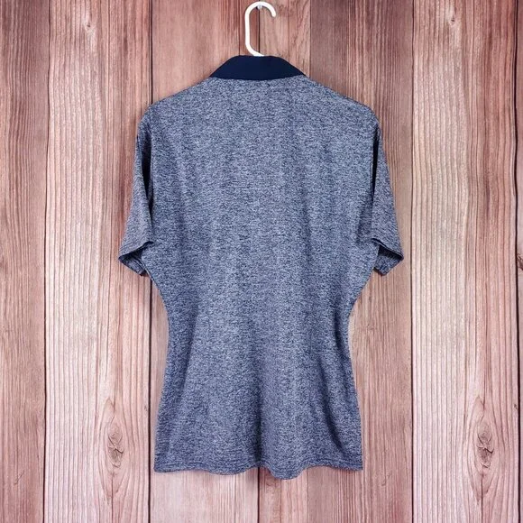 State Liberty Mens Medium Athletic Fit Performance Tech 4 Way Stretch Polo Shirt - Picture 4 of 14